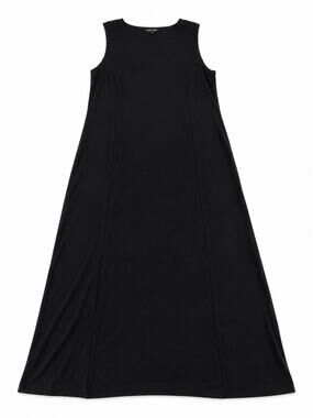 Goodclothes Collections Women’s Medium Black Sleeveless Maxi Dress A-Line